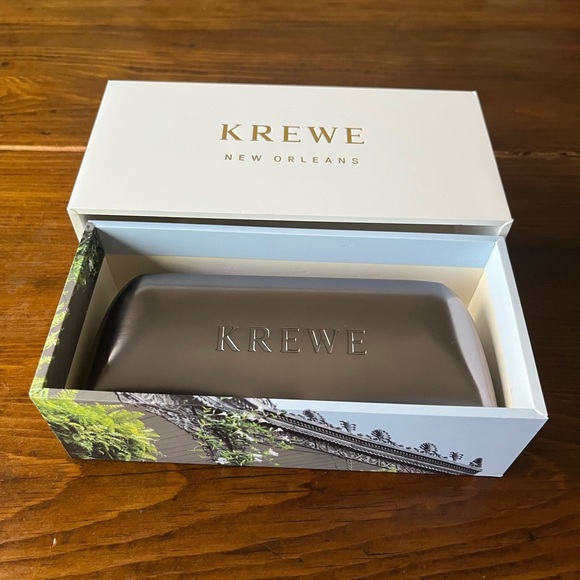 KREWE TCHOUP BLINKER 24K + Matte Oyster - Double Metal Bridge - Sold Out - Picture 10 of 10